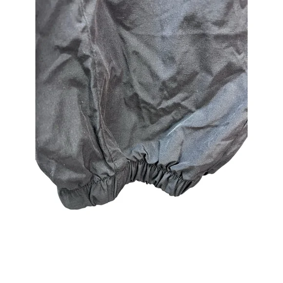 Womens Plus Size 4X Black Cargo Jogger Pants Drawstring Waist Elastic Cuff Y2K - Picture 5 of 6